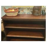 Wood Bookcase 4-shelf