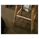 18" Wooden Stool