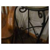 27" Wrought Iron Side Table / Display Plant Stand