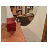 Oval Wall Mirror with Beveled Edge (frameless) 24" x 55"
