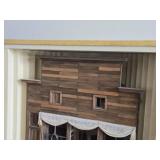 Miniature Trading Post Store Front - Carl Froseth Store (Lighted)