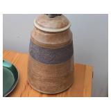 Pottery Jar - Unicorn by Hamilton circa 1981