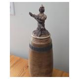 Pottery Jar - Musician by Hamilton circa 1981