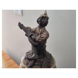 Pottery Jar - Musician by Hamilton circa 1981