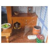 Miniature Doll House Kitchen Scale Replica