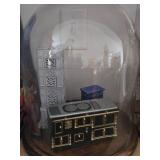 Miniature Doll House 1:12 Scale Replica Stoves under Glass Dome
