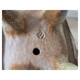 Lot of (2) Ceramic Table Figurines - Ram and Armadillo