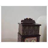 8 1/2" Miniature Victorian Doll House Tile Parlor Stove 1:12 Scale Replica