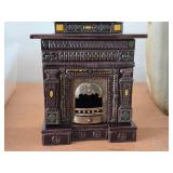 8 1/2" Miniature Victorian Doll House Tile Parlor Stove 1:12 Scale Replica
