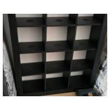 Display Shelf with 12 cubbies 11" x 3 1/2" x 14"