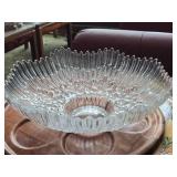 Soviet 24% Lead Crystal Bowl 11"