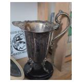 Raimond Crosby Silverplated Pitcher with Claw Feet