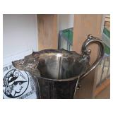 Raimond Crosby Silverplated Pitcher with Claw Feet