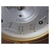 Vintage Mantle Clock by Plymouth