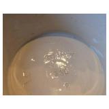 Vintage 10" Ceramic German Beer Stein with Pewter Lid and relief image of Gambrinus