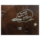 Lot of (2) Vintage Wooden Compotes / Pedestal Bowls by Margaret Studios (Murphy North Carolina)