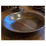 Handcrafted Black Walnut Wood Serving Bowl by Vermillion