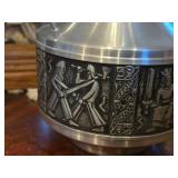 Vintage Astri Holthe Norsk Tinn Pewter Table Vase / Pitcher