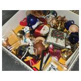 Lot of  Miniature Doll House Accessories - Small Piano, Tables, Figurines, Lamps, Small Housewares, Home Décor, Books, Dining Side Chairs, Wall Clocks, Croquet Set and more