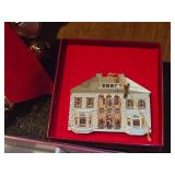 Christmas Décor including Set of 4 Hiball Glasses, Sleigh, Wooden Sled, Stockings, Bells and more