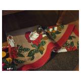 Christmas Décor including Set of 4 Hiball Glasses, Sleigh, Wooden Sled, Stockings, Bells and more