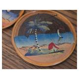 Jamaican theme Drink / Cocktail Coasters Set of 6