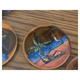 Jamaican theme Drink / Cocktail Coasters Set of 6