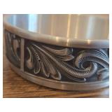 Rosemaling pattern Pewter Bowl (Norway)