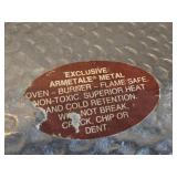 Wilton Armetale RWP Fish theme Pewter Serving Platter 22" x 9"