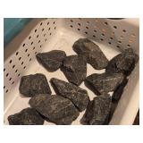 Lot of (12) Igneous Basalt Sauna Rocks