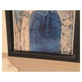 Porcelain Picture - Woman Named Agnes by Ade Lisa Gjeruldsen Signed , Framed