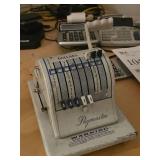 Vintage Paymaster Check Payer