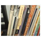 Lot of (1 Shelf) - Architect, Doll House, Wax Casting, Norwegian Folk Music Set of 6, Art Books