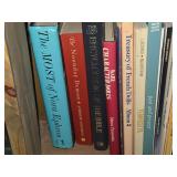 Lot of (1 Shelf) - Monet, Brain, Various Dolls, Mysterious Places, Alfred Hitchcock Books