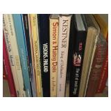 Lot of (1 Shelf) - Monet, Brain, Various Dolls, Mysterious Places, Alfred Hitchcock Books