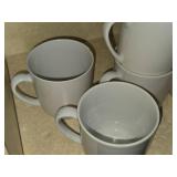 Lot of (8) Mugs by Arzberg (Germany)