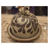 1978 Hamilton Signed Domed Pottery Dish