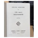 General Radio (595683) 1862-A megohmmeter