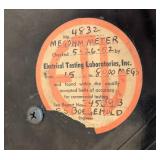 General Radio (595683) 1862-A megohmmeter