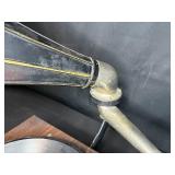 Antique Columbia Graphophone Wind-Up Phonograph with Large Horn