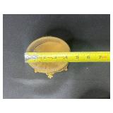 Set of 5 Vintage Ornate Gold Tone Filigree Jewelry Trinket Boxes