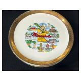 Vintage Minnesota Souvenir Tea Set Plates Saucers and Cups Collection
