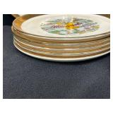 Vintage Minnesota Souvenir Tea Set Plates Saucers and Cups Collection