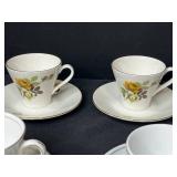 Vintage Bone China Souvenir Demitasse Cup and Saucer Collection - inc Royal Stafford