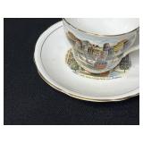 Vintage Bone China Souvenir Demitasse Cup and Saucer Collection - inc Royal Stafford