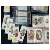 Collection of Vintage Holiday and Victorian Paper Ephemera and Cards