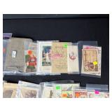 Collection of Vintage and Antique Postcards and Ephemera