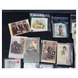 Collection of Vintage Postcards and Antique Photographs