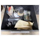 Porter-Cable Sander, Black & Decker Heat Gun, Sanding Discs and Grommet Kit Lot