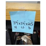 Rolling Workbench with Mixed Work Surface and Storage Drawers